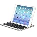 Produktbild LEICKE Sharon iPad Pro 12 Cover, Hülle Bluetooth Tastatur | Schutzcover aus Aluminium Tasche | Keyboard iPad Pro Case SmartCover Standfunktion QWERTZ-Layout