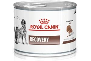 Royal Canin Veterinary Recovery | 12 x 195 g | Aliment Complet diététique pour Chiens et Chats Adultes | Mousse Ultra Douce à Haute teneur en protéines