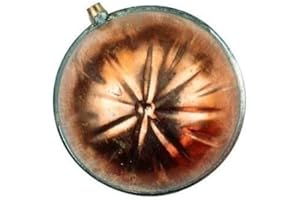 FARG SFERA IN RAME PIATTA PALLA PER GALLEGGIANTE D. 85 CON NOTTOLINO VASO ESPANSIONE