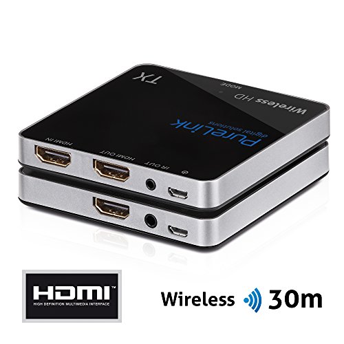 PureLink Cinema Serie CSW100 Wireless HD Extender für HDMI mit Full-HD 1080p, 3D Kabellos und unkomprimiert (30m) schwarz - 2