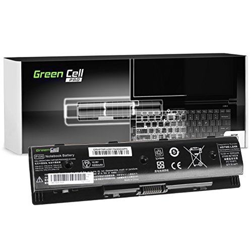 Green Cell® PRO Serie HSTNN-LB40 Akku für HP Laptop (Original Samsung SDI Zellen, 6 Zellen, 5200mAh, Schwarz)
