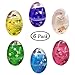 Produktbild Swallowzy Ei Schleim, Soft Egg Slime Colorful Fluffy Slime with Fruit Slices for Easter Scented Stress Relief Toy Sludge Toys (6 Pack)