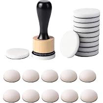 40 Pz/set Inchiostro Miscelazione Testa Rotonda Schiume Ricarica di Ricambio Schiuma per Schiume Arte Miscelazione Scrapbooking Pittura Disegno Forniture Arte Strumento Inchiostro