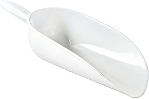 FIREFIX 2081/2 - Pala per pellet in plastica, colore: Bianco