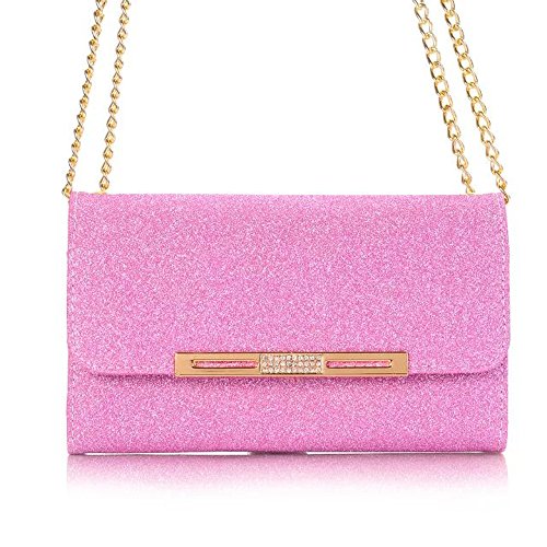 XGUO iPhone 6 Plus 6S Plus Multifunktions Geldbörse Clutch Bling Kristall Schutzhülle Case Cover Mit 7 Kartenfächer Wallet Brieftasche abnehmbaren Magnet Handy Schutzhülle(iPhone 6 Plus/6S Plus,Rose) - 9