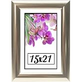 Ozcanlar Cerceve Hediyelik &Ccedil;er&ccedil;eve Ev Home Ofis Kişiye &Ouml;zel Resim &Ccedil;er&ccedil;evesi Masa&uuml;st&uuml; 15X21 15X21-Lam22-G&uuml;m&uuml;ş