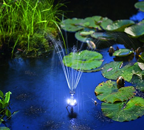 Esotec 101775 Solar-Teichpumpenset mit Akkuspeicher Größe 1 - 8