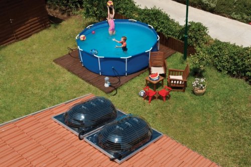 Poolheizung Palram Solar Aqua Dome Grand Solarkollektor und Schwimmbadheizung, Kuppelkollektor zur optimalen Ausnutzung des Sonnenverlaufs - 3