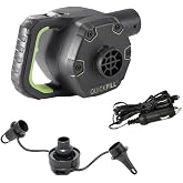Intex 66642 &ndash; Rechargeable Electric Inflator 220-240V with 12V Adapters, Green