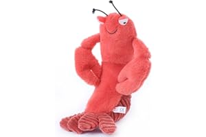 NESLOONP Plush Doll, Lobster Plush Doll, 22cm Soft Toy, Durable Soft Marine Life Lobster Plush, Plush Dolls Baby Dolls Gifts For Babies Kids Boys Girls Gifts For Friends Family on Birthdays or Other Holidays