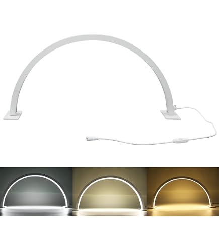 LED-Halbmondlampe – Dimmbar, 3 Farbtemperaturen, 25 W