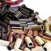 Copper Micro Tubes Rings Links for use with Stick/I-tip Hair Extensions