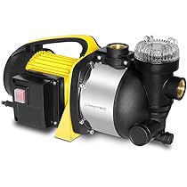WilTec Pompe pour eaux usées 750W 12500l-h Pompe Submersible Jardin