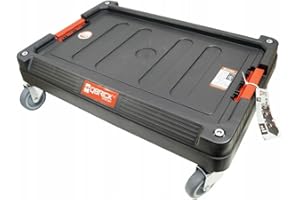 QBRICK SYSTEM Chariot de transport QBRICK 8552 - Plate-forme de transport - Planche à roulettes - Jusqu'à 100 kg