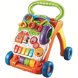 VTech Baby - Correpasillos andandín 2 en 1, andador de bebé interactivo, centro de actividades extraíble, múltiples funciones y regulador de velocidad (80-077022)