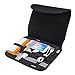 Price comparison product image Fone-Stuff Electronic Travel Organiser Bag, HAWEEL® - Universal Mobile Phone, iPhone, Tablet iPad (10 inch) and Gadget Essential Accessories Bag Cover - Black