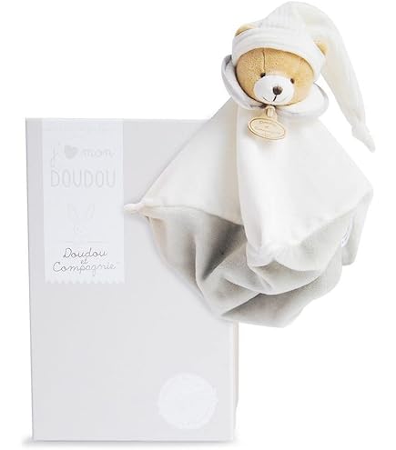Doudou Hochet Éléa Le Renne - Jeu D'éveil Pour Bébé - Développe La Motricité, La Vision Et La Coordination - Idée Cadeau Naissance - Normes CE