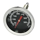 Onlyfire Edelstahl Grillthermometer bis 350°C/700°F, Thermometer für alle Holzkohlegrill, Grills, Ofen – Bild 1