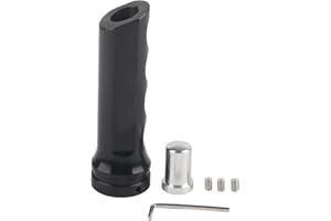 JADESHAY Aluminium Alloy Handbrake Cover, Universal Auto Car E-Brake Handle Sleeve Cover Hand Parking Brake Cover Boot