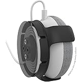 MiRUSI Wandhalterung für Google Home Mini/Dot 3rd Generation Sprachassistenten (Kabelaufbewahrung) Wandhalterung (Schwarz)
