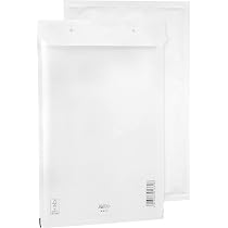 Pochette Colis Enveloppes à Bulles Bantex G7 | Lot De 10 250x350mm | Expédition Protection Colis Autocollant Pochette Plastique A3