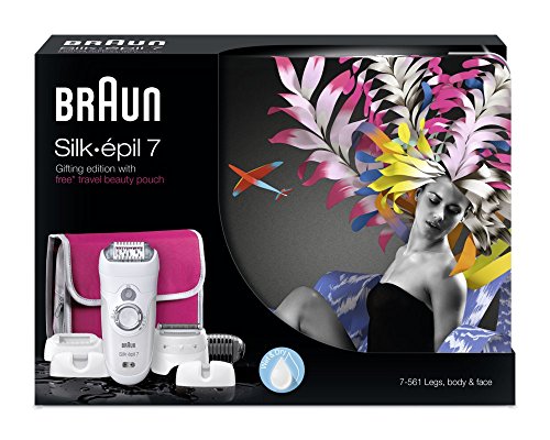 Braun Silk-épil 7 Epilierer 7-561, 6-teilig, flieder - 3