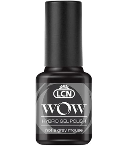 Top Coat Gel Hybrid LCN WOW - Pour Tenue Longue Et Brillance Extrême Du Vernis à Ongles - 8 Ml