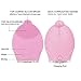 Facial Cleansing Brush, KINGDOMCARES Electric Deep Exfoliator Microdermabrasion Silicone Face and Body Massager Waterproof Rechargeable Makeup Remover Anti-Aging Facial Polish and Scrub Pink