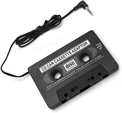 FomCcu Audio Car Cassette Tape Adapter Converter 3.5 MM For Phone Pad MP3 AUX CD