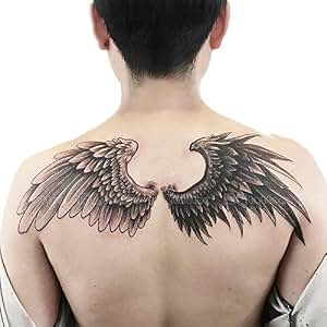Tattoo Aufkleber Flugel Grossen Rucken Manner Und Frauen Engel