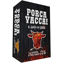 Porca Vacca Card Game : Amazon.it: Giochi e giocattoli