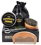 【PREPÁRESE PARA SER UN HOMBRE ATRACTIVO】more Una barba es más que un estilo, es parte de su personalidad. El aceite y el bálsamo de la barba son 100% naturales, sin olor. Ayuda para prevenir la caspa y las puntas abiertas asociadas con el crecimiento de la barba; suaviza el vello facial, hidrata los poros y deja su barba más brillante con un brillo saludable. ¡No más irritación ni escamas!