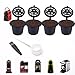 Produktbild 4 Kapsel Filter Cup Kaffeemaschine Zubehör Filter mit Löffel Pinsel für Nespresso-Serie