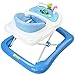 Infantastic® LLWG01 Baby Walker with Music Max. Capacity: 12 kg / 26.4 lbs DIFFERENT COLOURS (Blue)