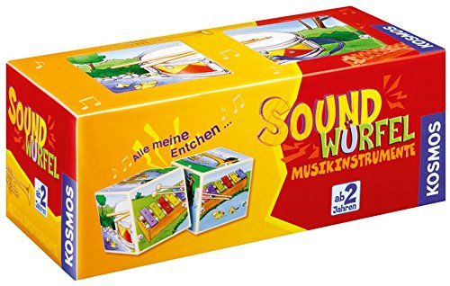 Preisvergleich Produktbild Kosmos 697389 - Soundwürfel Musikinstrumente, Kinderspiel