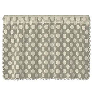 Heritage Lace Polka Dot 58 Wide X 36 Drop Cafe Tier