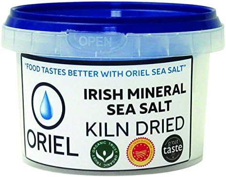 Irish Mineral Sea Salt Kiln Dried Free Flowing 250 gram