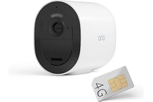 Arlo Go v2 kamera monitorująca, bezprzewodowa, mobilna, HD, LTE, odporna na warunki pogodowe, tryb nocny, dwukierunkowe audio, czujnik ruchu, akumulator, 90-dniowa wersja testowa Arlo Secure, biała,