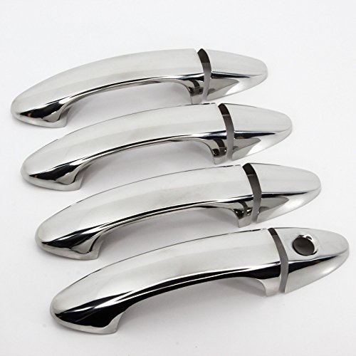 Phil-Trade® Chrome Door Handle Cover Caps Stainless Steel