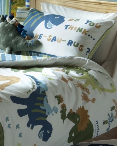 Catherine Lansfield Kids Dino Single Quiltset - Multi