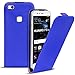 Produktbild Conie Flip Hülle für Huawei P10 Lite - Schutzhülle Book- Case, Handycover Klapp- Serie, Passgenaue Aussparungen,P10 Lite PU Leder Etui Blau