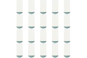 PTJJXA Punte per Stecca da Biliardo, Sostituzione per Stecca da Biliardo, 20 Pezzi Puntali di Ricambio per Stecche Biliardo, Puntali da biliardo Rigidi da 12 mm per Stecche da Biliardo