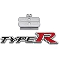 Autotrends Car 3D Metal Auto Parts Automotive Accessories Sports Logo Front Grill Badge Emblem Decal Black Racing Sport Gift (Typer)