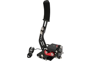 PUSOKEI Frein à Main PC USB 64 Bits, Frein à Main de Jeu de Course Sim 2 en 1, pour 1 pour Series S X PC pour G920 (Noir)