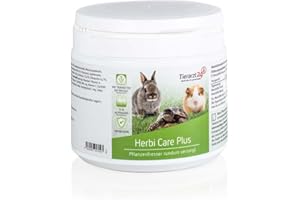 Tierarzt24 HERBI Care Plus ist EIN Alleinfuttermittel für pflanzenfressende Heimtiere & Reptilien - 200 g