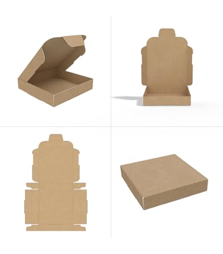 AKAR Book Wrap Mailer (251x165 80mm) A5 Postal Boxes For Posting Packaging & Secured Shipping | Protective Corrugated Cardboard Mailer Cover From The Edges | Perfect For Small Book, Diary (200