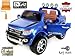 Produktbild pequenenes Elektroauto für Kinder Ford Ranger Wildtrak, offiziell lizensiert, Fernbedienung 2.4 GHz Bluetooth Leder, Türen und Motorhaube, Sitze, Rollen aus Gummi, Modell 2017