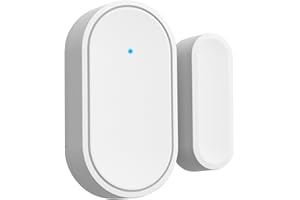 TUGARD Sensore di contatto porta/finestra, sensore di ingresso di protezione, compatibile con stazione base del sistema di allarme di sicurezza TUGARD e sensore per porte/finestra..