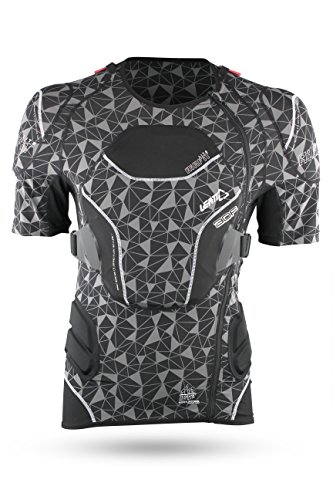 Leatt Kurzarm Protektionshemd Body Tee 3DF AirFit Lite Schwarz