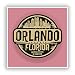 Produktbild 2 x Orlando Florida Vinyl Aufkleber Reise Gepäck # 10589 - 15cm/150mm Wide